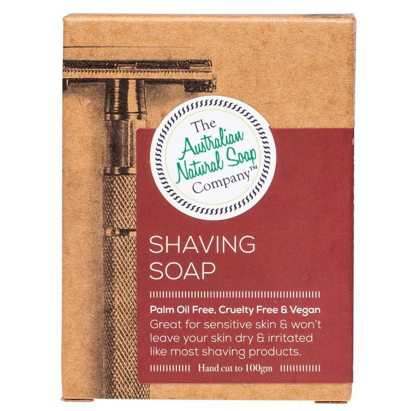 The Australian Natural Soap Co Shaving Soap Bar 100g - Have To Have It NZ