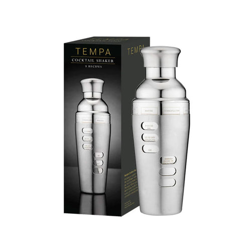 Tempa 750ml Silver Dial A Drink Cocktail Shaker - Have To Have It NZ