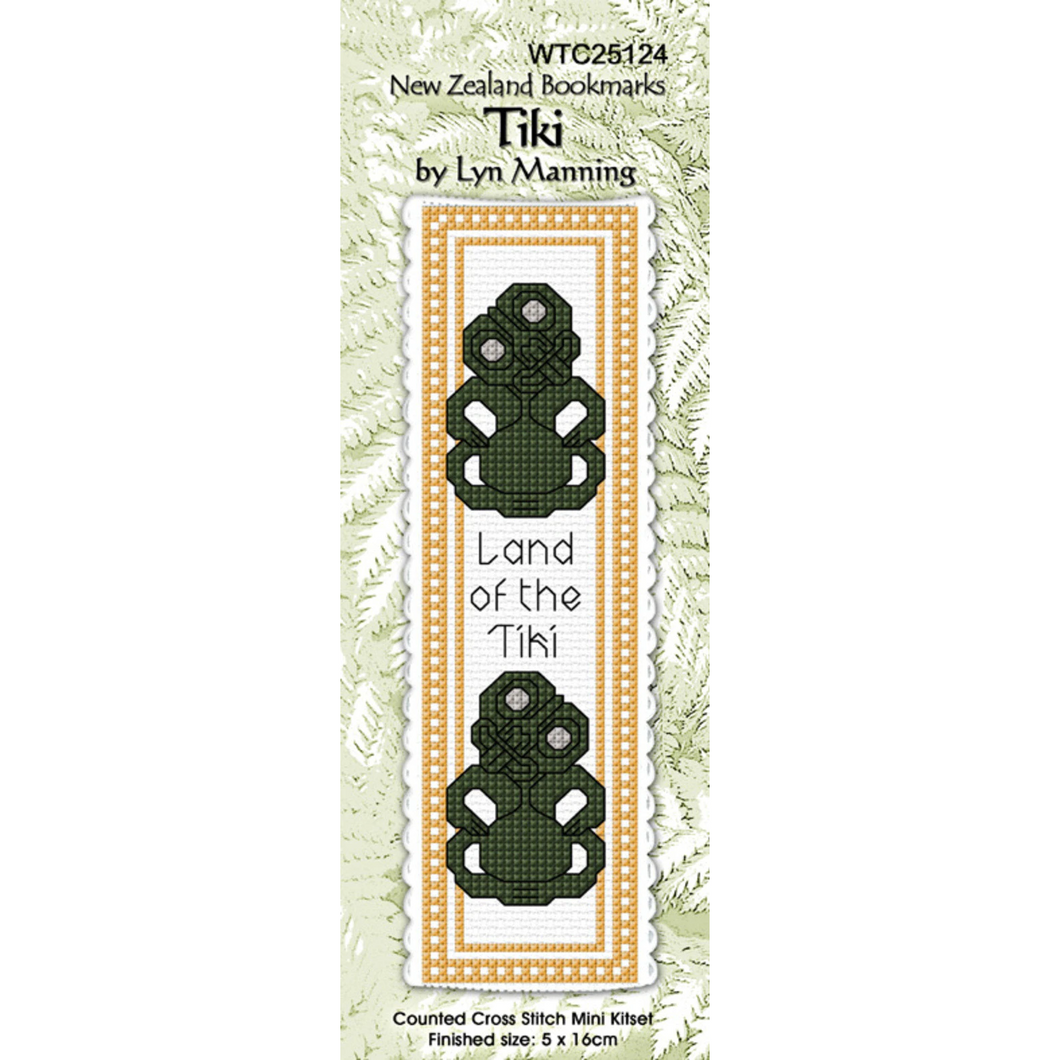 Lyn Manning Tiki Cross Stitch Bookmark Kit - Have To Have It NZ