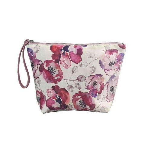 Madras Link Large Pink Bloom Cosmetic Bag - Have To Have It NZ