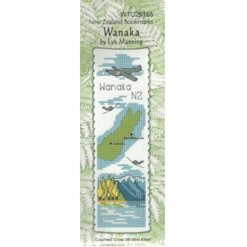 Lyn Manning Wanaka Cross Stitch Bookmark Kit - Have To Have It NZ