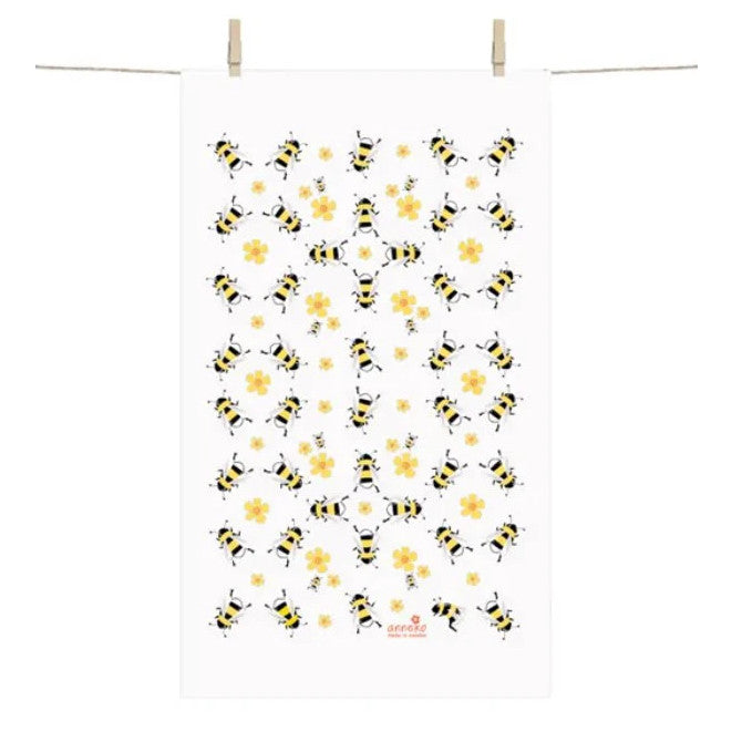 Florence Anneko Bee Tea Towel - Have To Have It NZ
